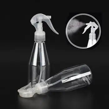 

200ML Transparent Empty Spray Bottles Plastic Mini Refillable Container Empty Cosmetic Containers makeup bottle