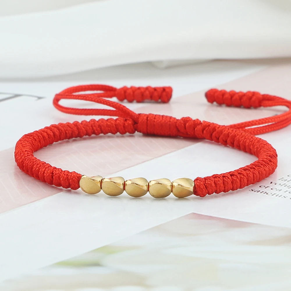 Handmade Bracelet Rope Beads Charm Knots Buddha Adjustable Braided Thread For Women Men rope bracelet beaded bracelet metal bead bracelet metal bracelet handwoven bracelet