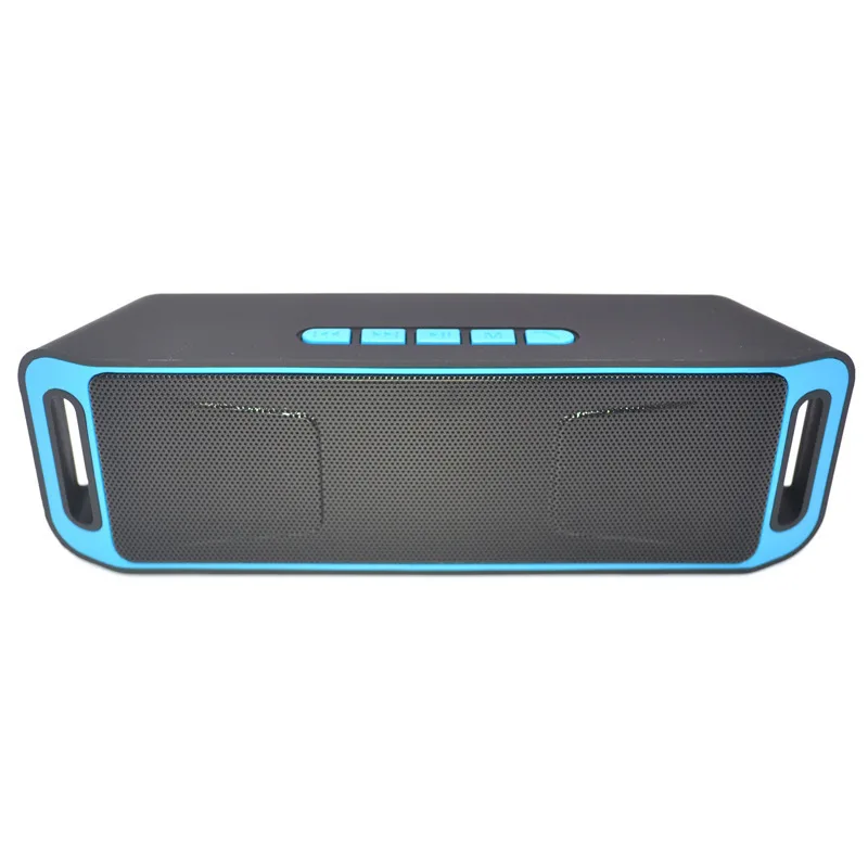 

Portable Bluetooth Speaker Bluetooth 5.0 Wireless Deep Bass and Stereo Audio USB/FM Radio/TF Card/AUX Built-in Mic for Leisure