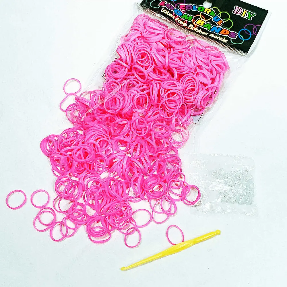600PCS High Quality Thicken Small Disposable Hair Bands Scrunchie Girls Elastic Rubber Band Ponytail Holder Hair Accessories