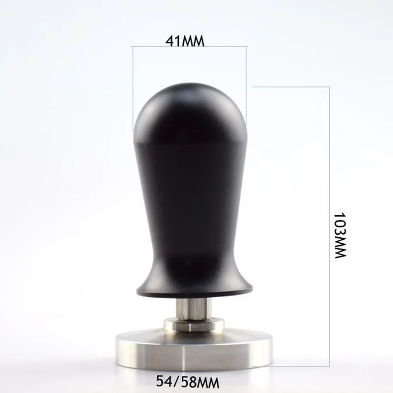 US $22.25 54mm 58mm 304 Stainless Steel Coffee T er Flat Base Espresso Beans Press Tool Calibrated T er Coffee Accessories