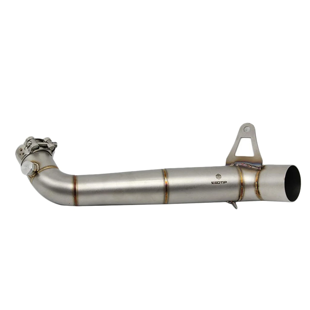 51mm Slip On Exhaust Middle Link Adapter Pipe For Honda CBR1000RR 2008-2016