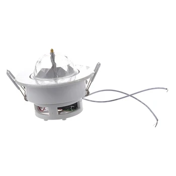 

LED RGB Ceiling Stage Light 3W Full Color Automatic Voice-activated Rotating Lighting DJ Disco Club Party Bars Home Decoration L