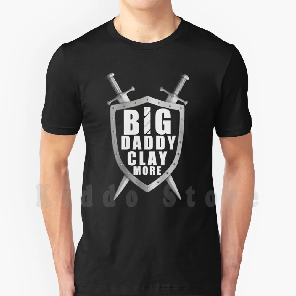 Big Daddy Claymore T Shirt Cotton Men Diy Print Cool Tee Claymore Big Daddy Claymore Drew Galloway Drew Mcintyre Drew Mcintyre