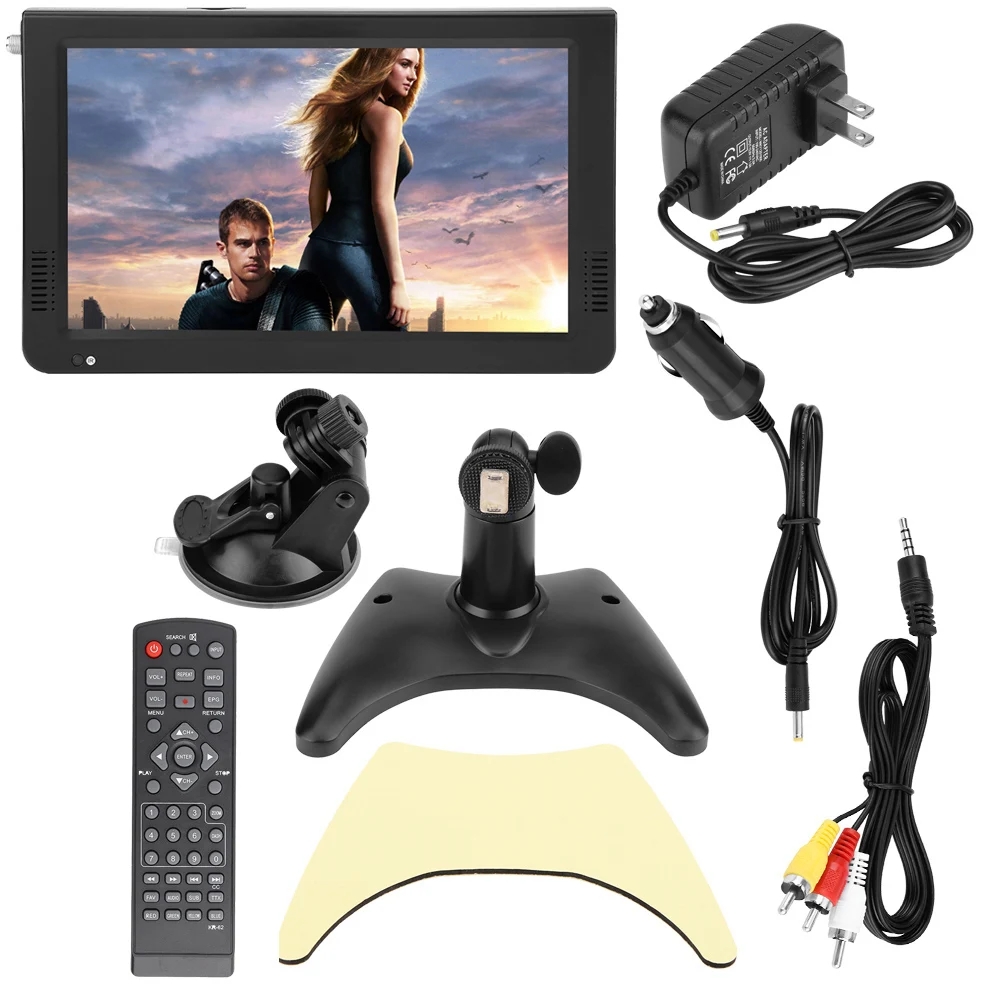 LEADSTAR 10 дюймов ATSC HD 1080P ТВ НЧ динамик Bluetooth цифровой светодиодный телевизоры Fm