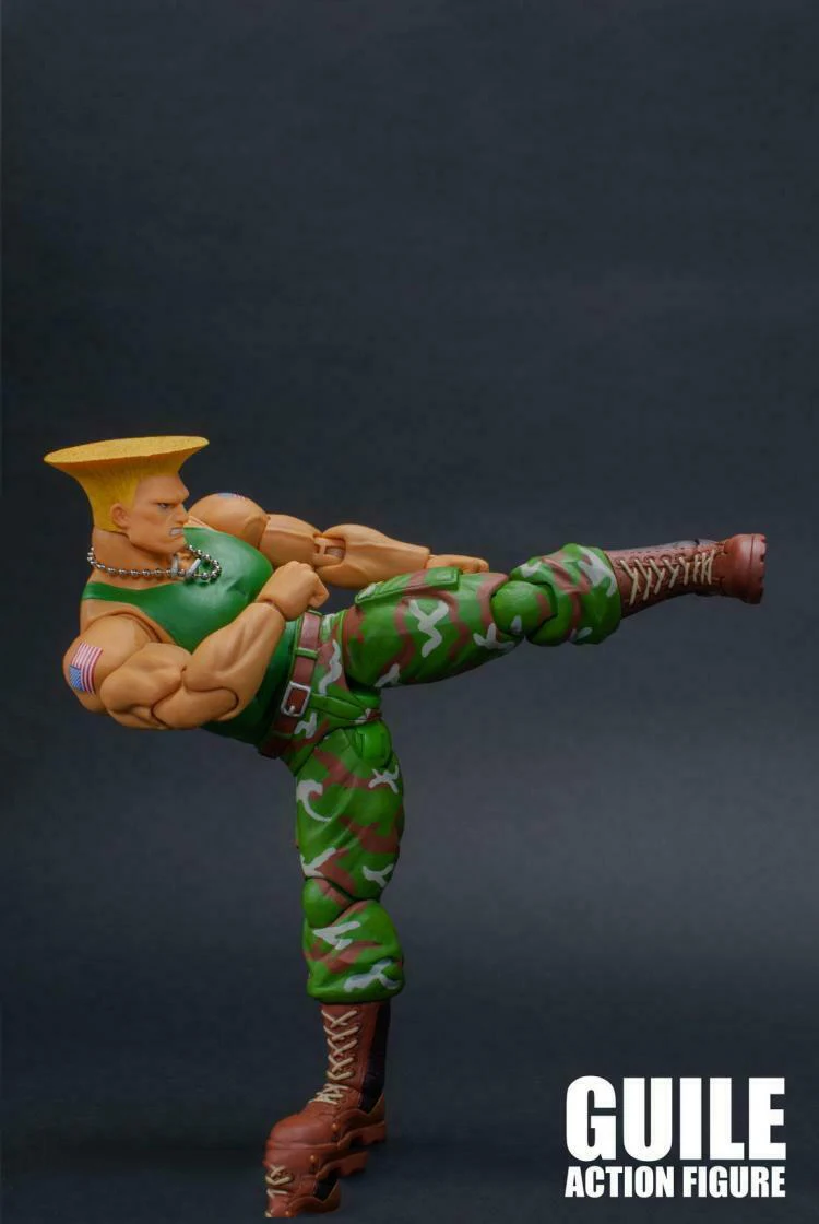 1/12 весы игрушки от Storm Fighter 2 SF GUILE General argat Аниме Фигурка Модель Коллекция для фанатов подарки