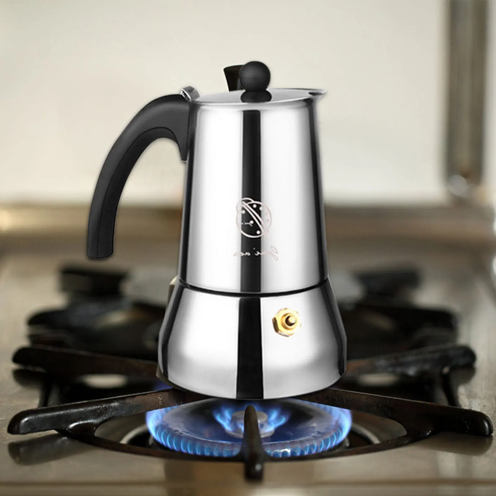300ml Stainless Steel Coffee Maker 