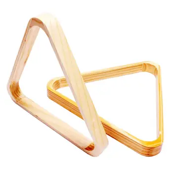 

Billiards Wooden Diamond Tripod Ball Frame Snooker Billiard Ball Rack Frame Ball Club Sports Accessories