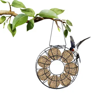 

Bird Water Feeder Bottle Hanging Hummingbird Feeder Garden Outdoor Flower Iron Hook Bird Feeder