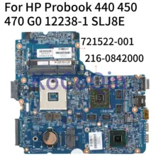 KoCoQin материнская плата для ноутбука hp Probook 440 450 470 G0 материнская плата 721522-001 721522-601 721522-501 12238-1 SLJ8E 216-0842000
