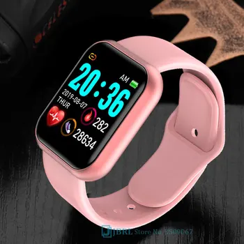 

Smart Watch Women Men Smart Band Fitness Tracker Heart Rate Monitor Electronic Wrist Watches For Andriod Ios Smart Smartwatches