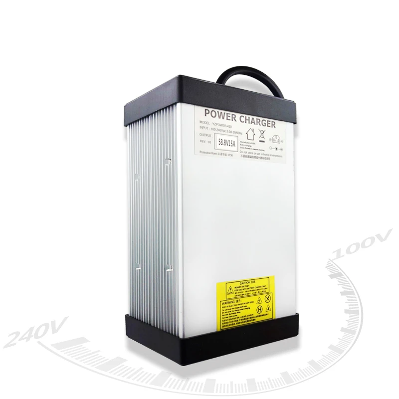 YZPOWER 84V 6A 7A 8A 9A 10A Li-ion Chargers 