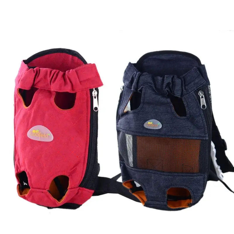 Путешествия удобная сумка для собак с четырьмя ногами сумка холст собака щенок собака Кот багажная сетка мешок Pet Груди Сумка принадлежности для домашних животных