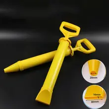 Пистолетный насос для шприца известкового цемента раствор Затирка аппликатор круглый плоский рот