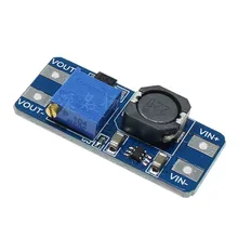 MT3608 DC-DC Voltage Step Up Adjustable Boost Module 2A Boost Plate Step DC to maximum 28V For Arduino