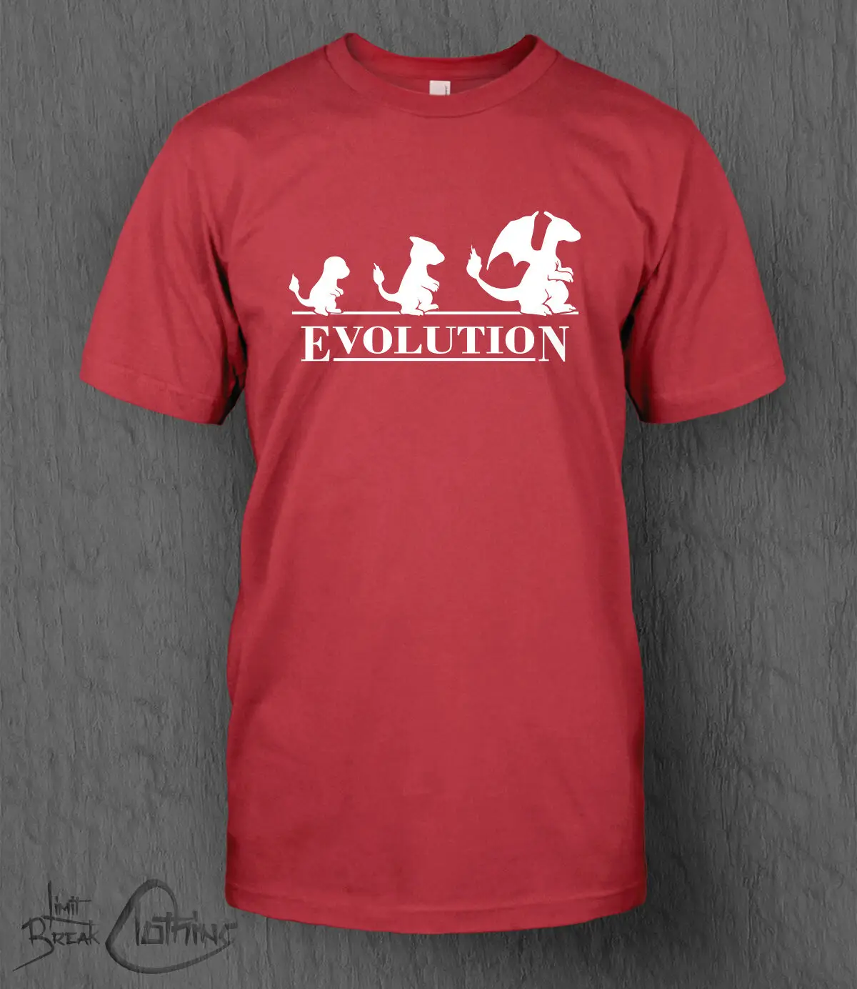 Футболка Pok mon Evolution Tee MEN'S nintendo chamander Charizard Go | Мужская одежда
