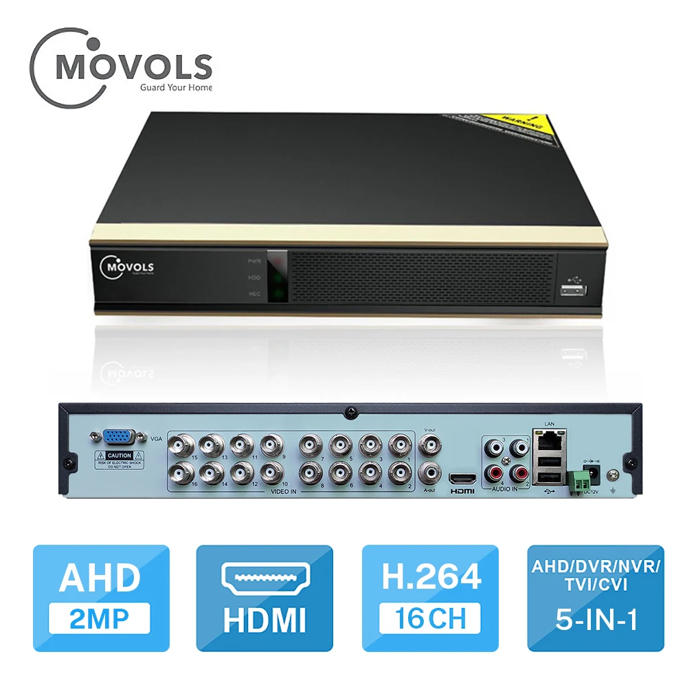 MOVOLS DVR 16CH 8-kanałowy wideorejestrator CCTV do kamera ahd kamera analogowa kamera IP Onvif P2P 1080P wideorejestrator do monitoringu wideo MOVOLS DVR 16CH 8-kanałowy wideorejestrator CCTV do kamera ahd kamera analogowa kamera IP Onvif P2P 1080P wideorejestrator do monitoringu wideo