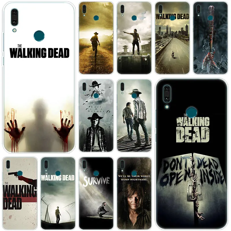 Hot The Walking Dead hero Soft Silicone Phone Case for Huawei Mate 30 20 10 Lite Pro Y9 Y7 Y6 Prime Y5 2019 2018 2017 Cover | Мобильные