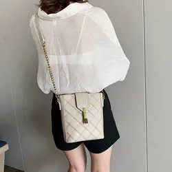 Новая маленькая квадратная сумка для женщин 2019, Новая корейская модная женская сумка на плечо, сумка на цепочке