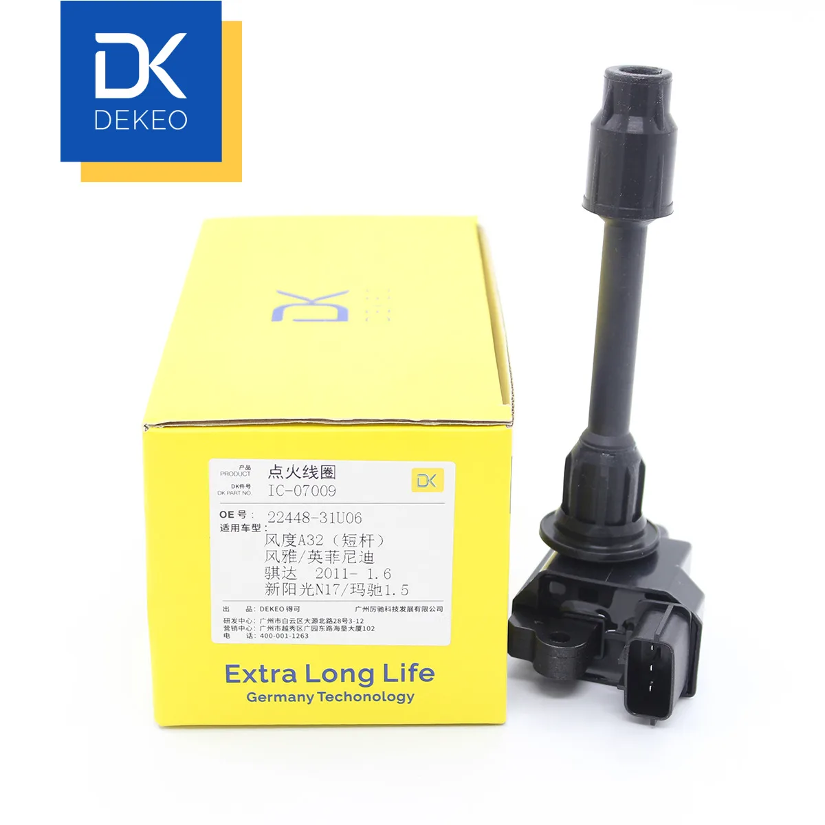 Катушки зажигания DEKEO для Nissan Cefiro (A32) Cedric (Y33) MAXIMA Prince Royal 22448 31U06|Катушка зажигания| |