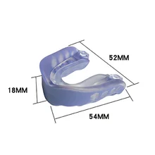 Профессиональная защита рта для взрослых Мягкая EVA Защитная Капа для спорта футбол баскетбол