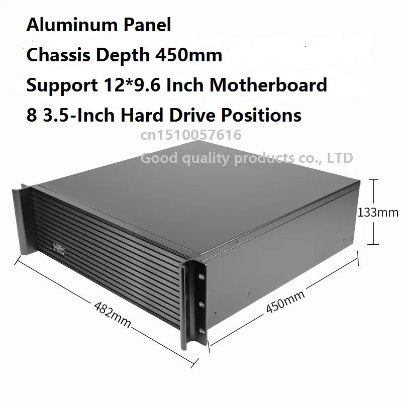 3U450 Chassis Compatible Motherboard ATX  3U Industrial Computer Case