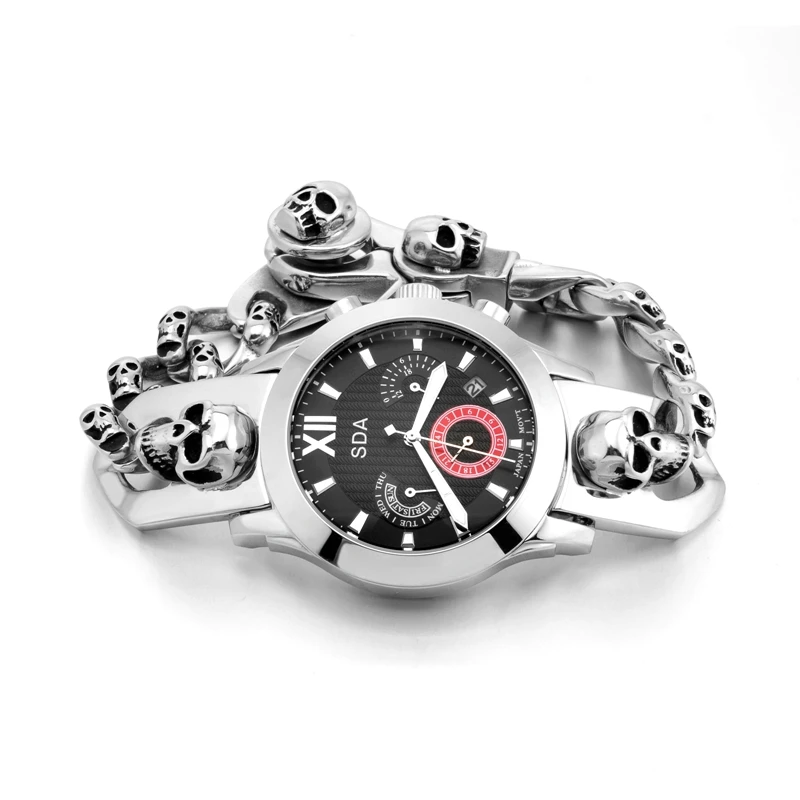 Cycolinks Japanese Movement Quartz Skull Watch