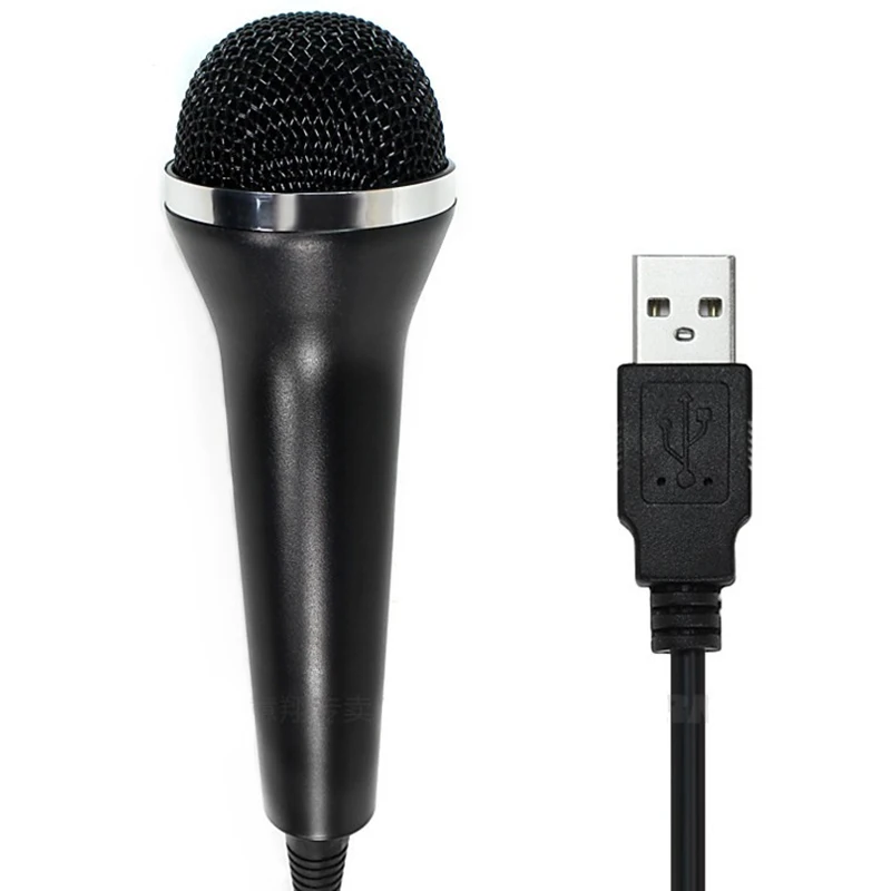 

USB Wired Microphone for PS3 PS4 Switch for One/ One Slim for 360/ 360 Slim for Wii/PC Console