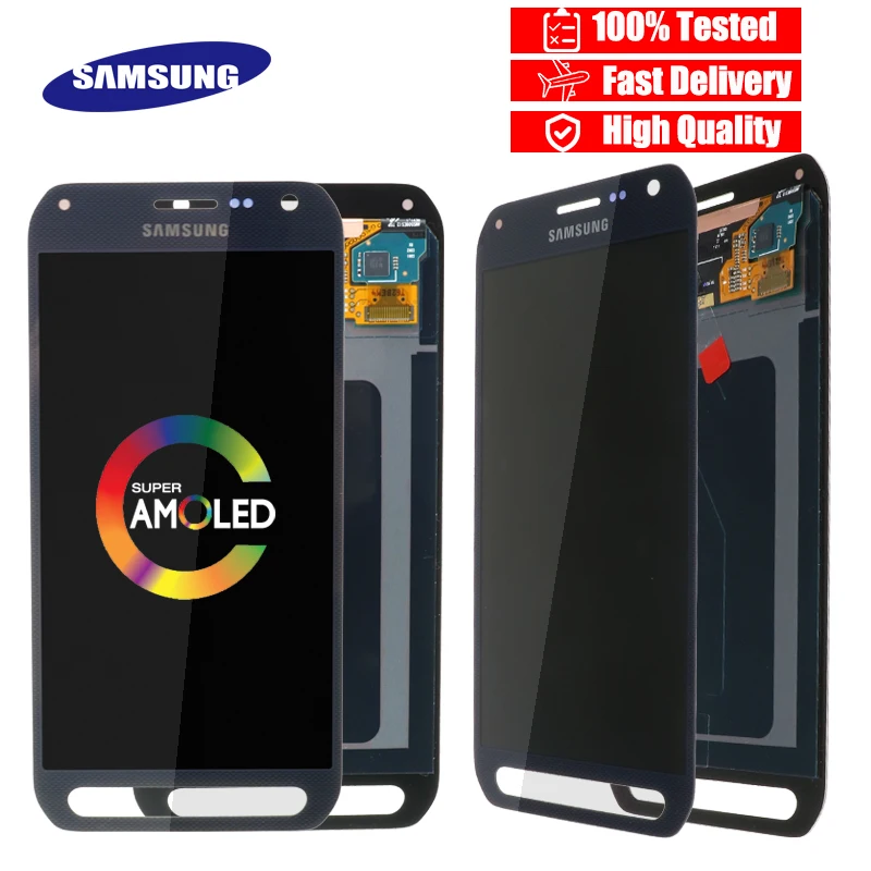 ЖК дисплей Super AMOLED 5 1 ''для Samsung Galaxy S6 Active G890 G890A с сенсорным экраном и