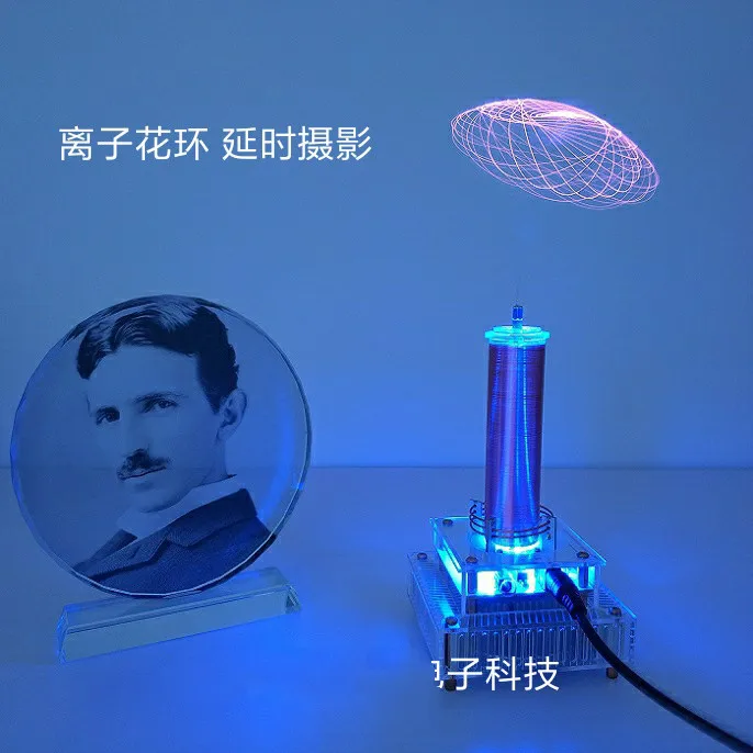 DIY катушка для прослушивания музыки плазменная сирена крест воздушный свет на интересной дуговой эксперимент в электронной технологии