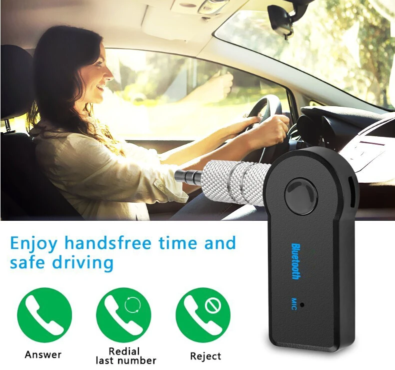 AUX Audio 3.5MM Jack Music Bluetooth Receiver Car Kit For Volvo V70 XC60 XC90 S40 S60 S70 S80 V60 V40 VW Golf | Автомобили и