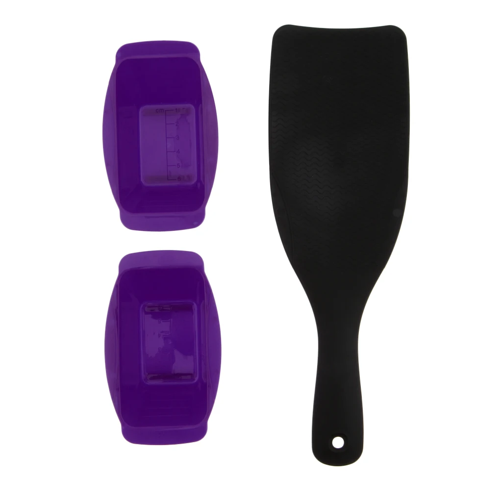 Balayage Highlight Board Detachable Hair Dye Bowl Hairdressing Color Kits