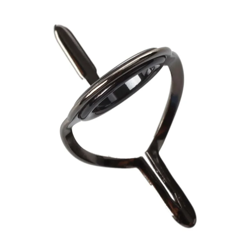 5 pieces guide rings for fishing rods, silver color, stainless steel ring