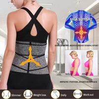 Ceinture amincissante en néoprène pour femme, gaine de sudation pour le ventre, corset de sport 4