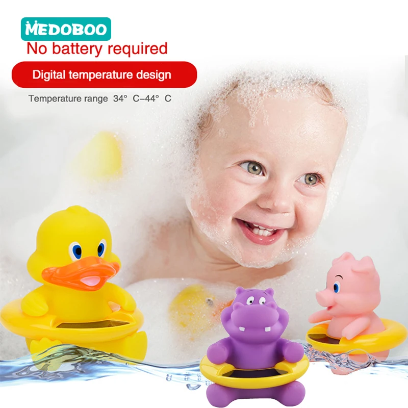 Medoboo мультфильм ребенок младенческой воды термометр цифровые красивые игрушки-животные Ванна для маленьких детей Ванна температура воды тестер BPA бесплатно