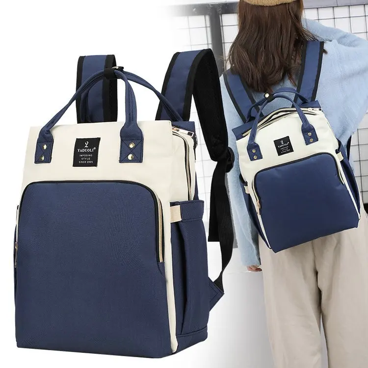 

2020 Large-Volume Trend Diaper Bag Multi-functional Backpack Versatile MOTHER'S Bag Separate Feeding Bottle