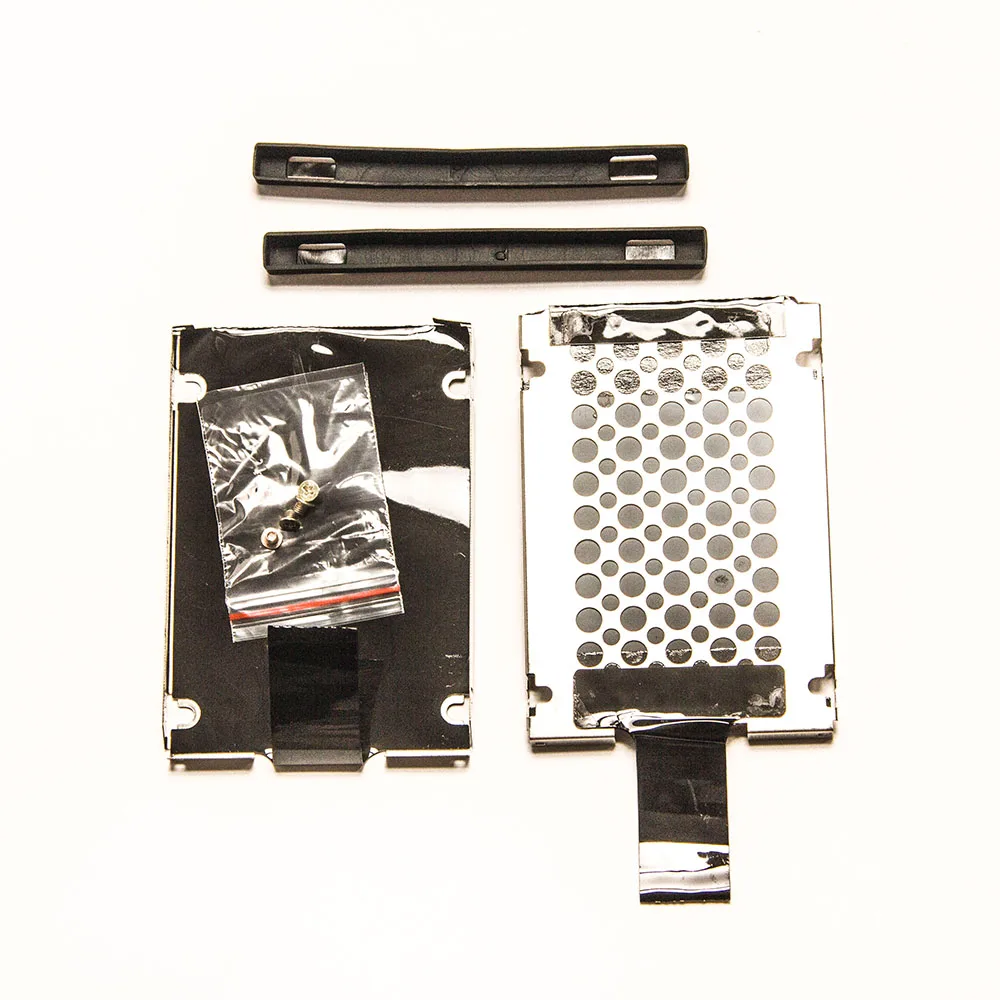 10Pcs Hard Disk Cases for IB X220 X220S X220I T420S T430S 7mm HDD Caddy with Rails and screws