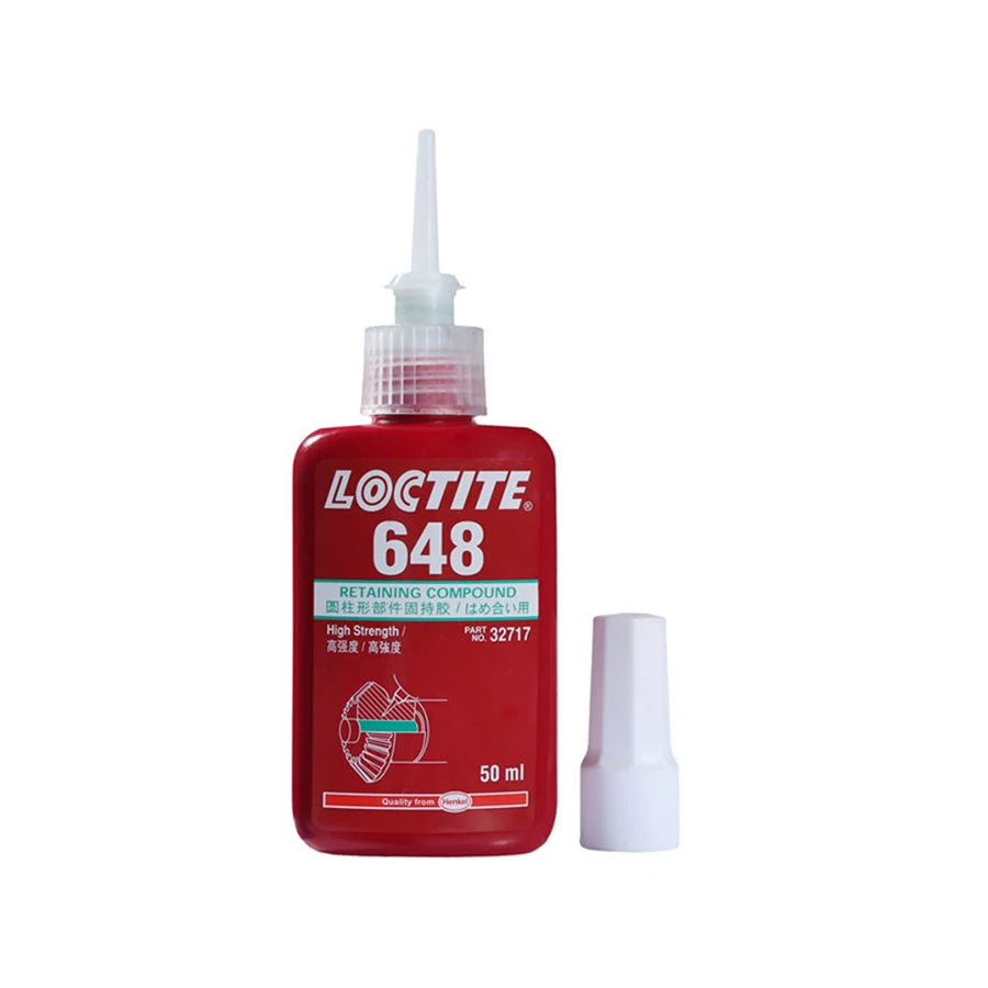 50 мл loctite 648 цилиндрические детали удерживающий клей высокопрочный подшипник