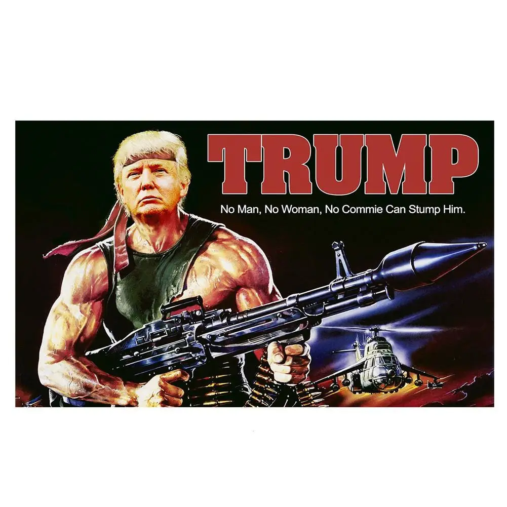 150x90 см Трамп флаг двухсторонний Печатный флаг "Трамп" держать Америку отлично подходит для США