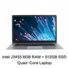 15.6 inch IPS 1920x1080 intel J3455 Quad Core Notebook Computer 8GB RAM 128GB 256GB 512GB SSD ROM Windows 10 Laptop Ultrabook 1