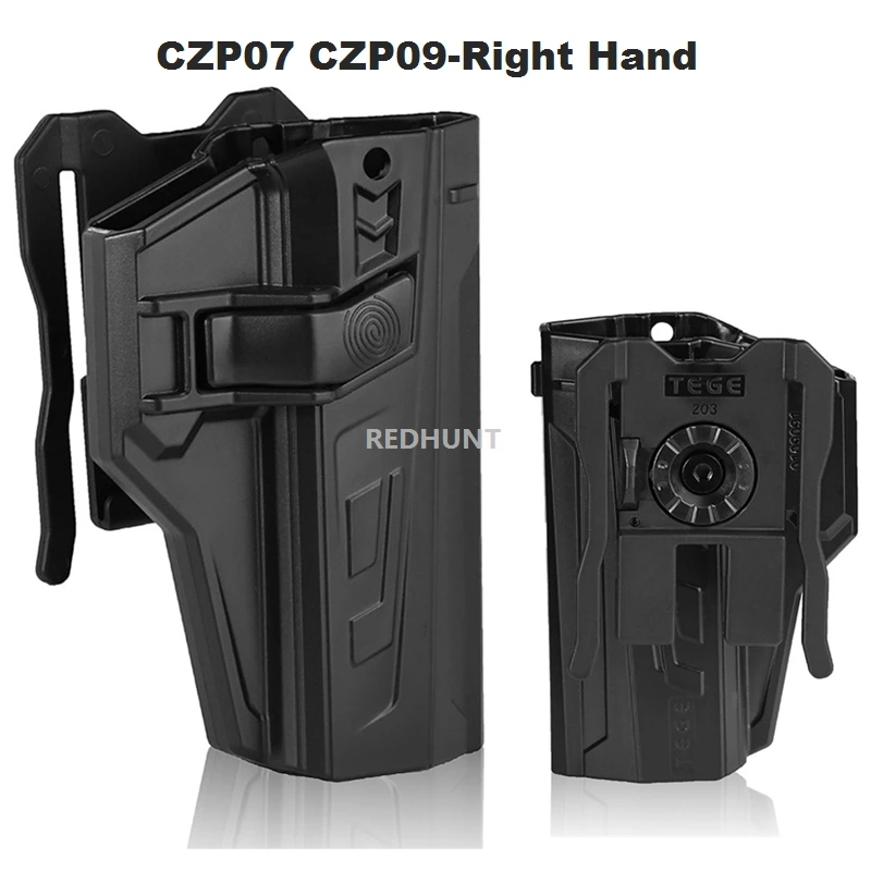 Чехол для пистолета CZ P07 P09 OWB тактическая охотничья поясная кобура чехол наружный