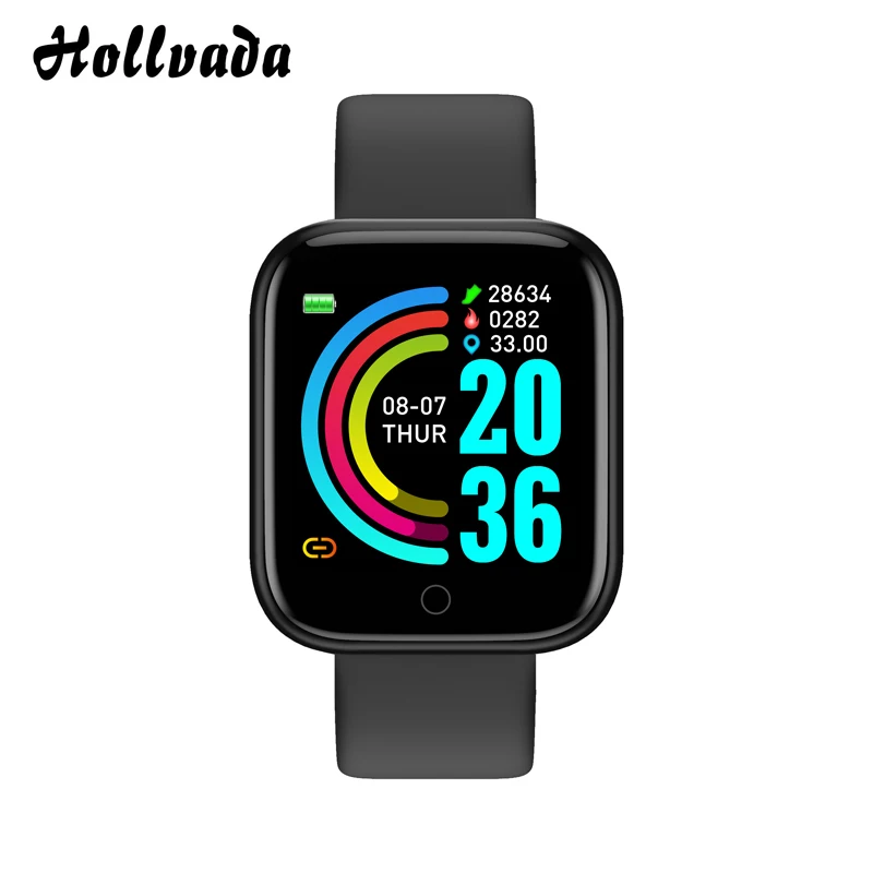 Y68 Smart Bracelet Band With Heart rate Monitor Blood Pressure watch Fitness Tracker Wrisatband Men Women Kids Watch 2020 | Электроника