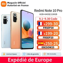 [World Premiere In Stock] Global Version Xiaomi Redmi Note 10 Pro Smartphone 108MP Camera Snapdragon 732G 120Hz AMOLED Display