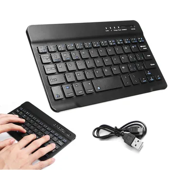 

Mini Wireless bluetooth Keyboard For ipad Phone Tablet Rechargeable Keyboard For IOS Android Windows
