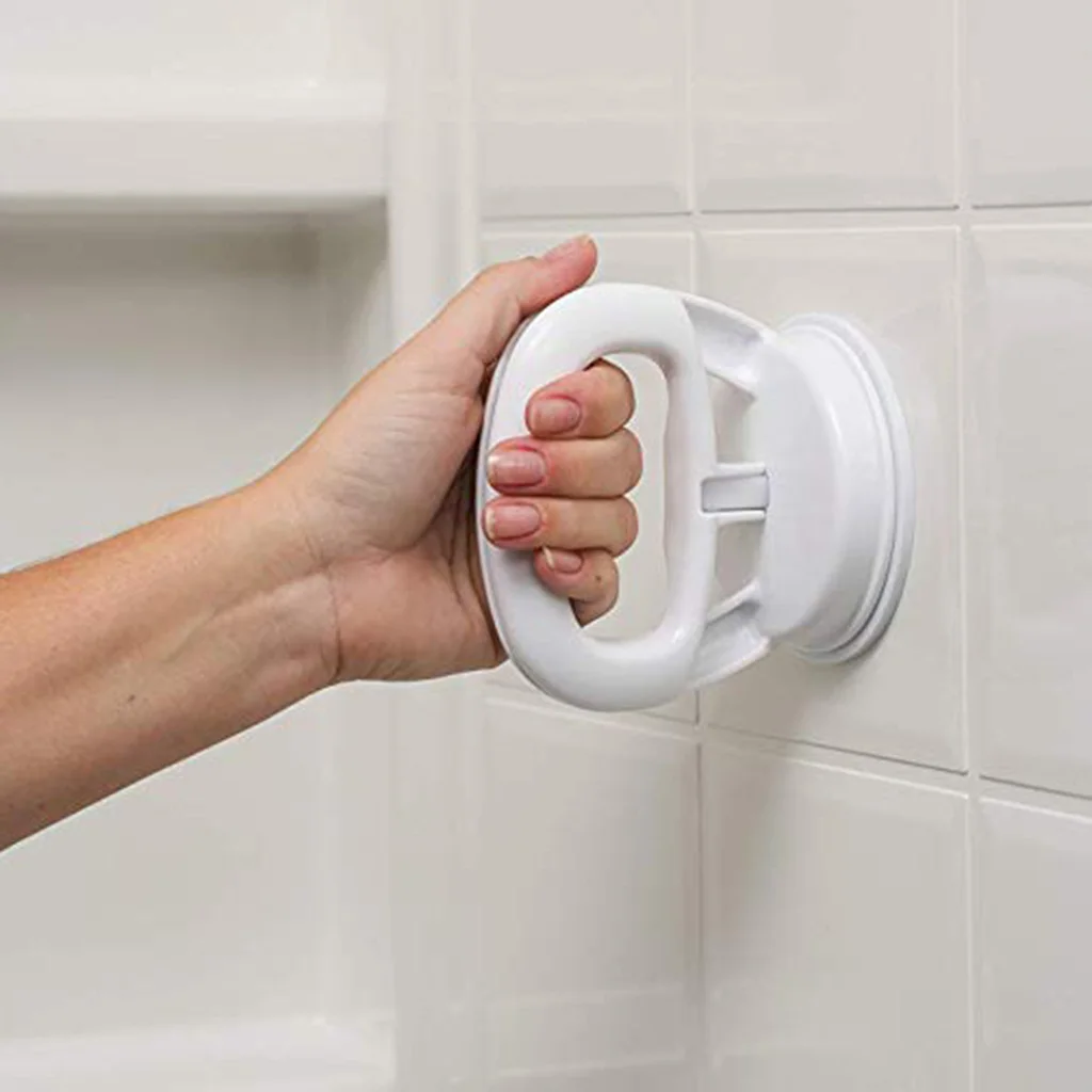 Elderly Seniors Handicap Disabled Suction Grip Safety Bar Handle Grab Rail Hook for Shower Bathtub