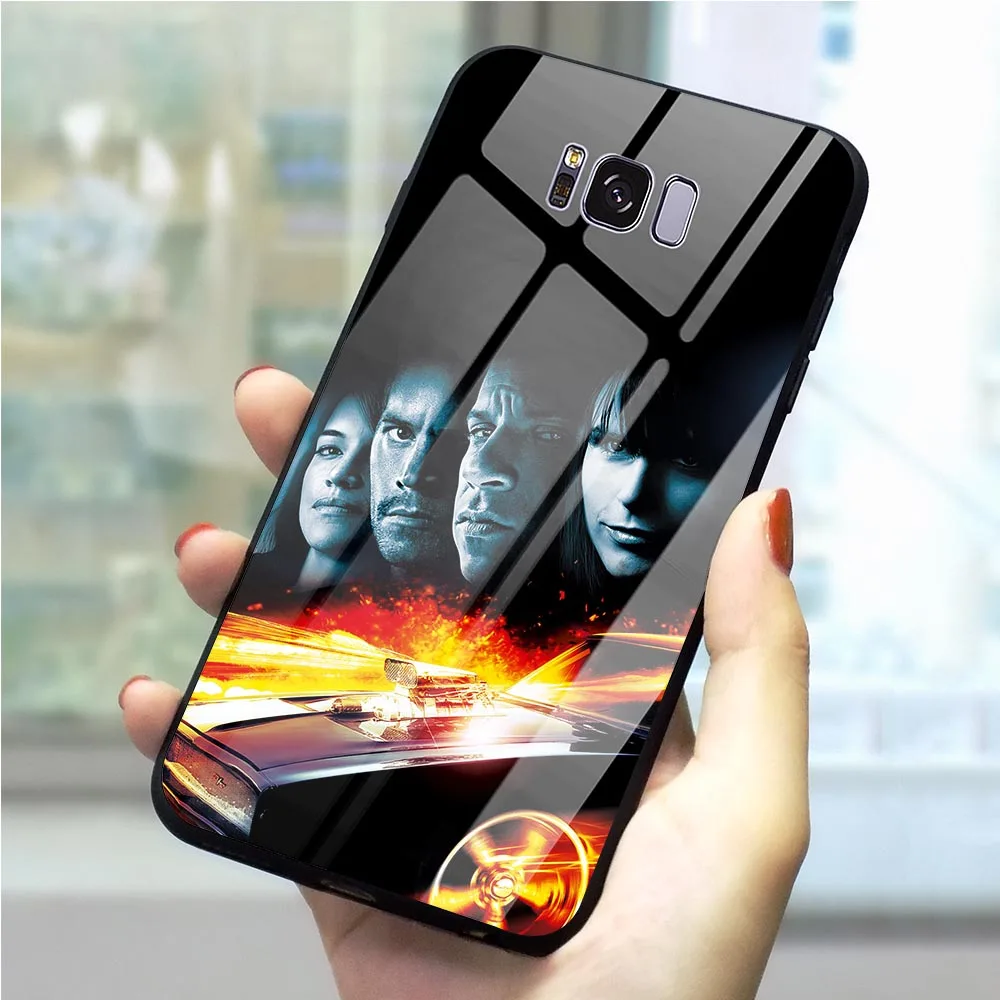 Чехол для телефона Galaxy A30 чехол из закаленного стекла с надписью Форсаж Пол Уокер
