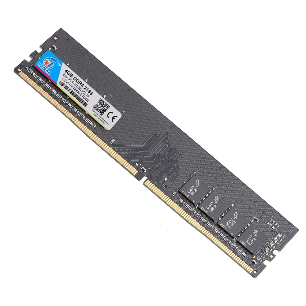 VEINEDA Dimm Ram DDR4 4 ГБ 8 ГБ 1,2 в PC4-17000 Память Ram DDR 4 2133 для Intel AMD DeskPC Mobo ddr4 4 Гб 284pin