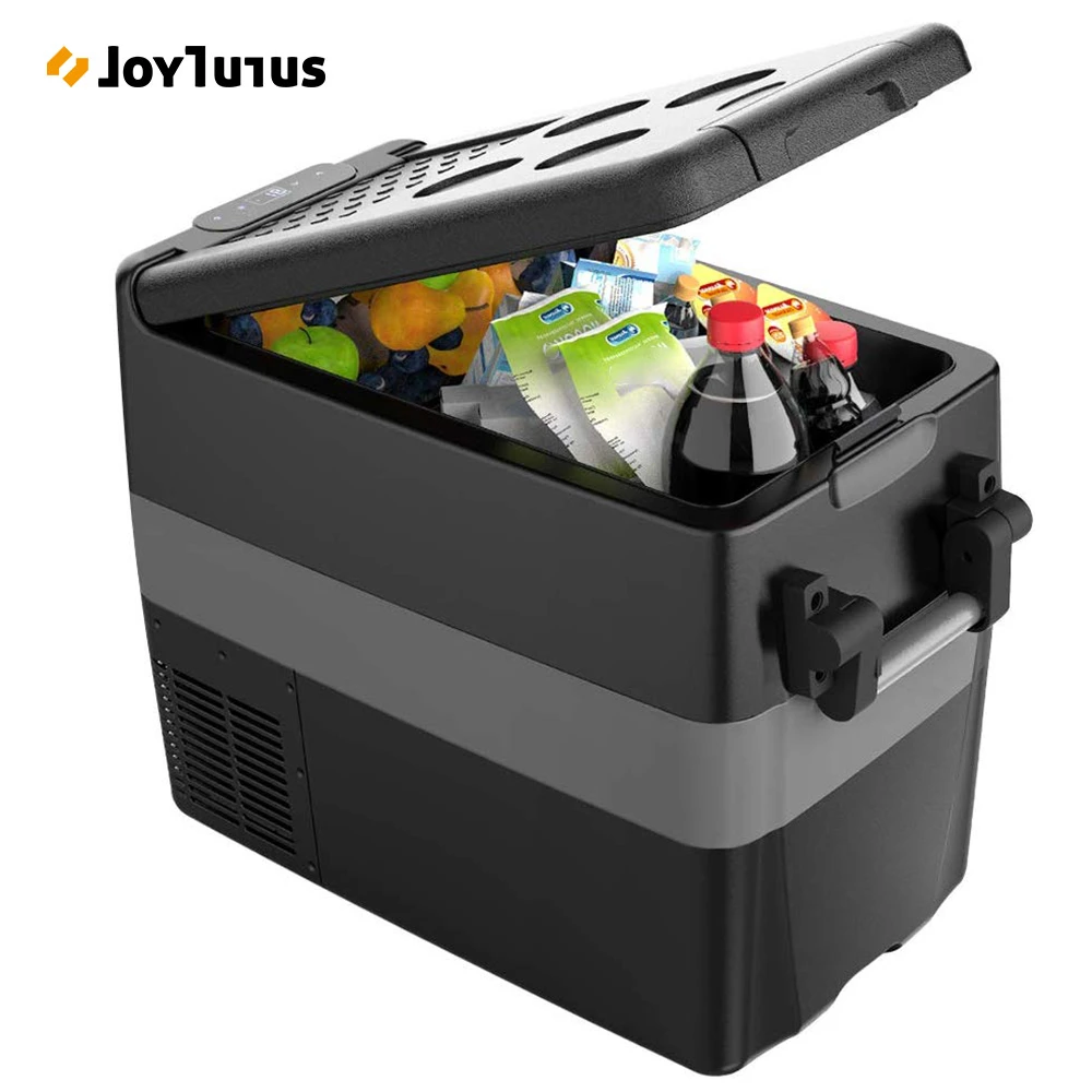 

40L Car Fridge Portable Refrigerator Compressor 45w Camping Cooler Freezer for Home Travel 2 Charging Methods 12V/24V