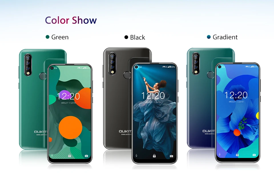 OUKITEL 4G смартфон C17 Pro 6,3" 19:9 Android 9,0 MT6763 Восьмиядерный 4 Гб ОЗУ 64 Гб ПЗУ отпечаток пальца 3900 мАч мобильный телефон