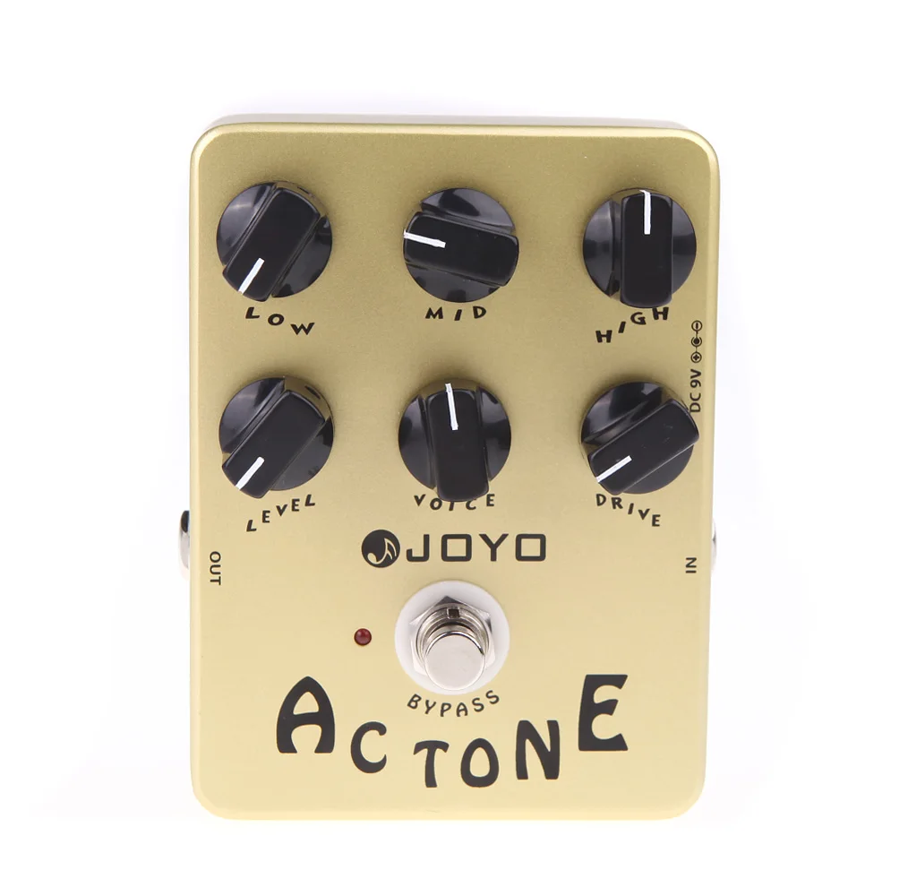JOYO JF-13 AC педаль для гитарных эффектов классический британский рок-звук